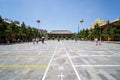 The square in Dongguan Great Mosque in Xining Royalty Free Stock Photo